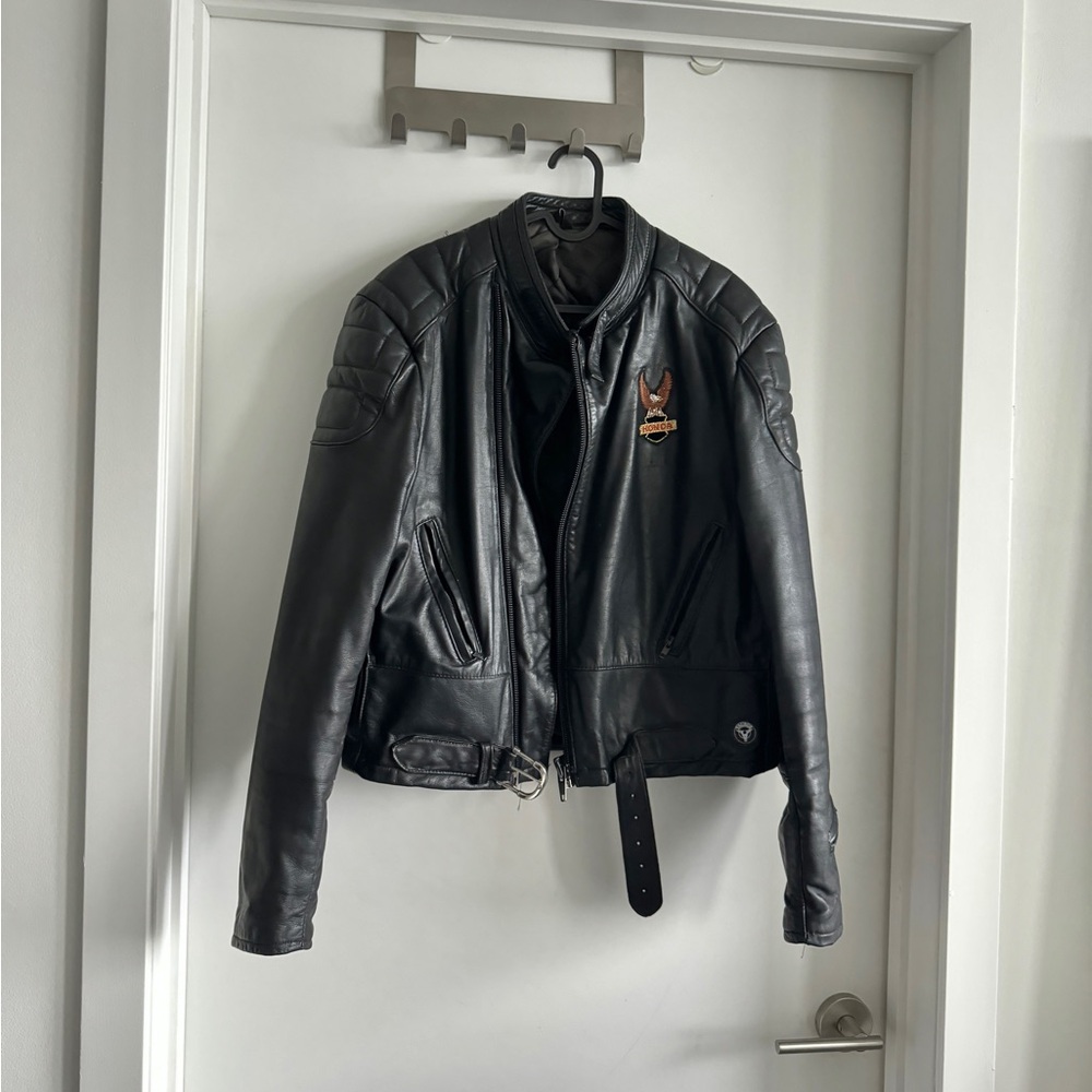 Vintage Honda Leather Jacket